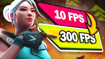How to BOOST FPS in VALORANT! (Complete Optimization Guide)
