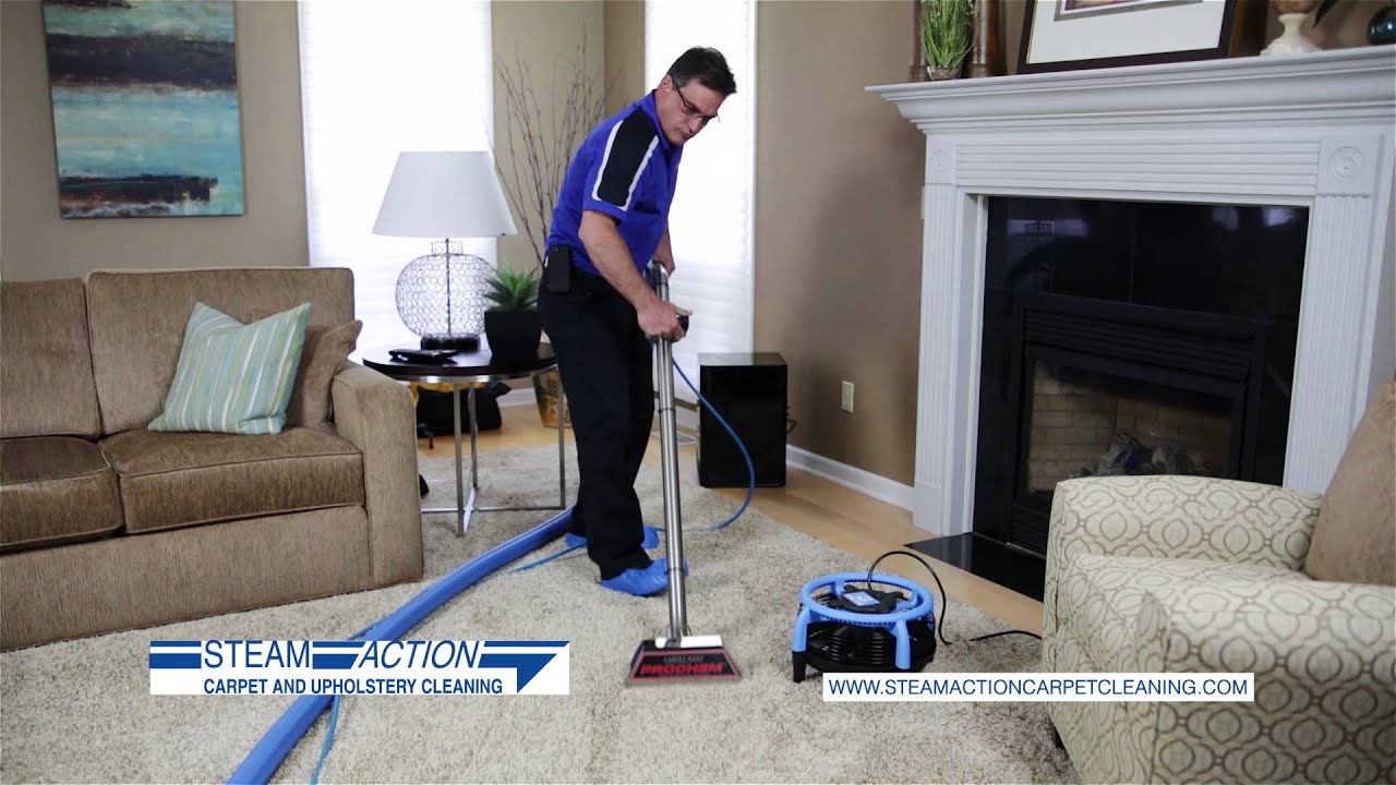 Steam Action Carpet Cleaning YouTube