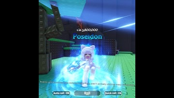 Poseidon Aura in Sols RNG Roblox!