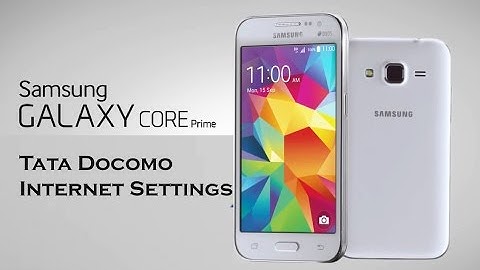 Tata docomo  2G   3G  manual internet settings for android