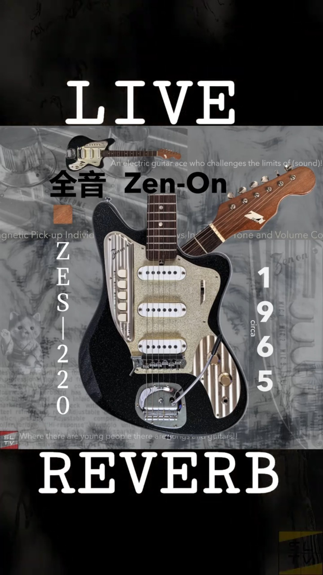 zen-on ZES-220 ビザール Zen-On zes-220 1960s ビザールギター ハードケース - メルカリ