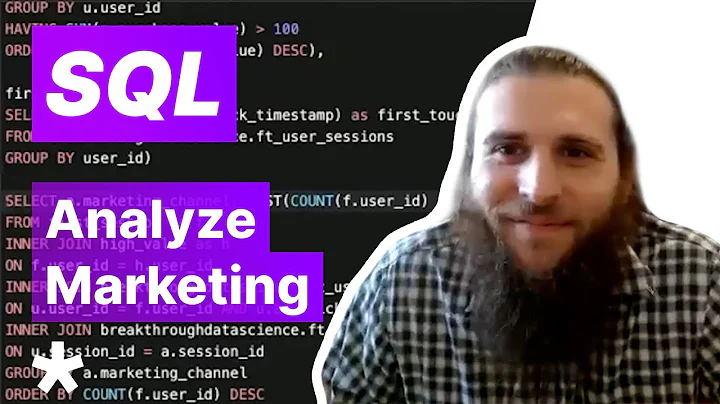 Data Science SQL Mock Interview - Analyze Marketing Channels