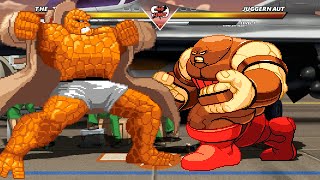 THE THING vs JUGGERNAUT - Highest Level Incredible Epic Fight!