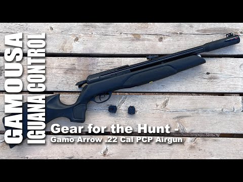 Gamo Iguana Control! PCP Airgun Gear - Gamo Arrow .22 Cal PCP - Perfect for Urban Iguana Control