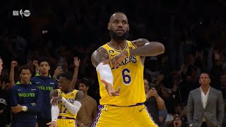 INSANE GAME! Los Angeles Lakers vs Minnesota Timberwolves Final Minutes ! 2022-23 NBA Season