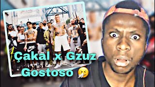 CAKAL x GZUZ - GOSTOSO (Official Music Video) / REACTION / TEPKI