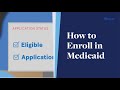 How to Enroll in Medicaid