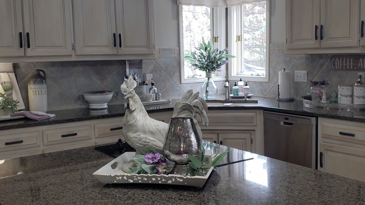 SPRING 2020 CLEAN & DECORATE WITH ME IN THE KITCHEN, HEARTH ROOM AND BREAKFAST ROOM