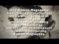 Ramon Magsaysay Awards 2014 Mp3 Song