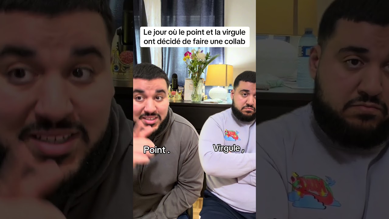 Le jour où le point et la virgule ont décidé de faire une collab