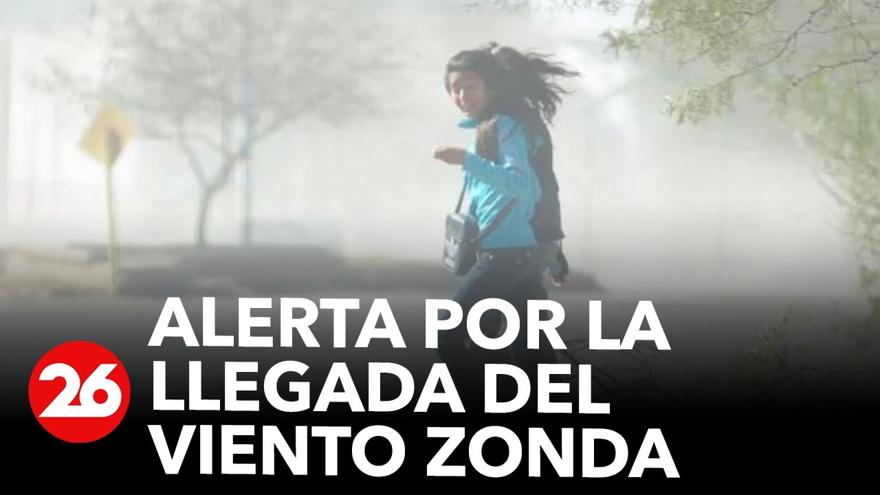 ARGENTINA | Alerta por la llegada de un fuerte viento Zonda en San Juan ...