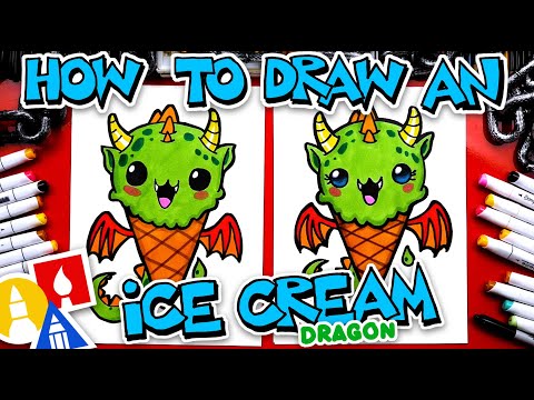 How To Draw An Ice Dragon - Advanced