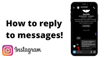How To Reply To Messages On Instagram Tutorial 2024