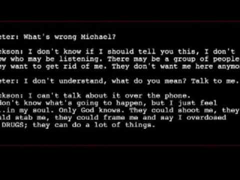 Michael Jackson's last phone call before death