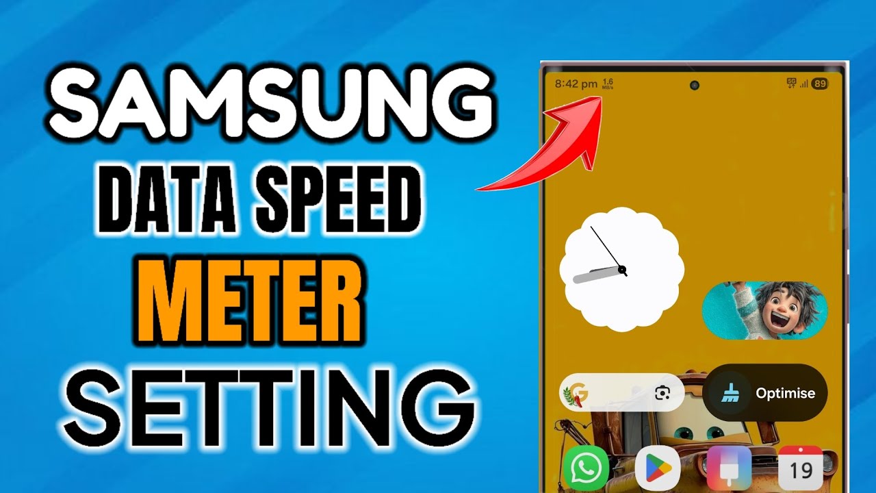 "Samsung Data Speed Meter ON 🔥 Secret Setting Revealed | Super Fast Net Speed Trick 😱"