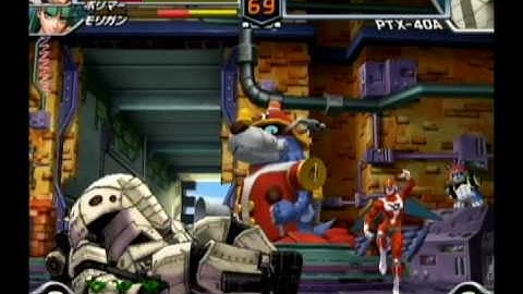 Tatsunoko VS Capcom - Polimar & Morrigan - Arcade Mode (Part 2 of 3)