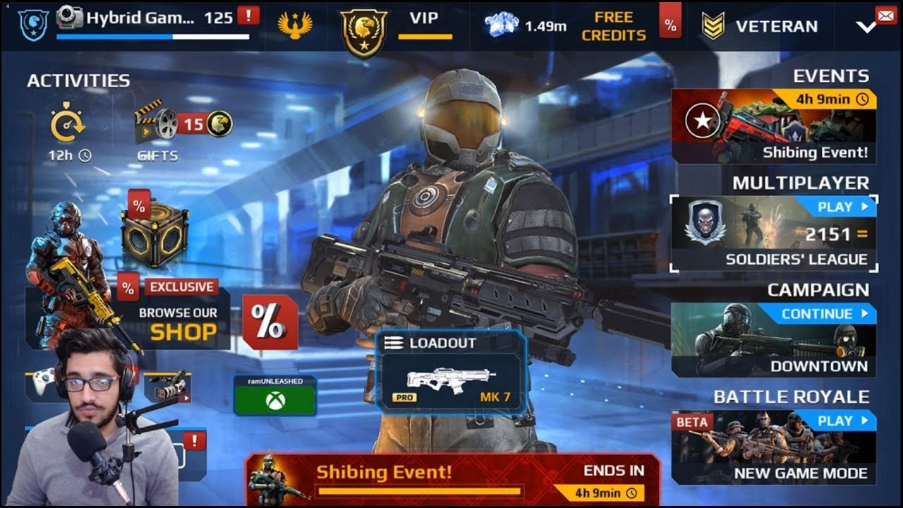 Modern Combat 5 - SUPERMARINE Armor Gameplay!! - LIVE!#167