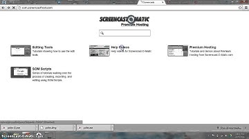 Screencastomatic Tutorial