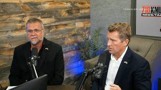 Republican nominee for Governor Victor Marx announces retired Marine Corps Colonel as running mate