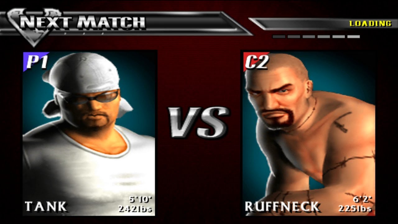 Def Jam Vendetta-Tank Vs Ruffneck(Hard) - YouTube