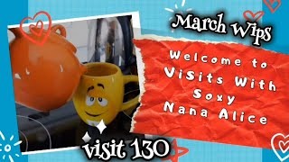 Visit 130 March 2025 Makings and Wips! #knittingpodcast