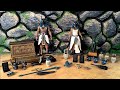 Gods of Ancient Egypt Anubis e Bastet Figura Obscura Mythic Legions Action Figure Review PT-BR