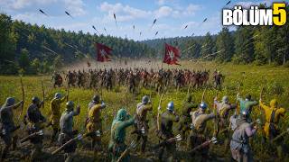 Yeşil Vadi'de Düşmanı Ok Yağmuruna Tutuyoruz ! - Manor Lords (Bölüm 5) screenshot 5