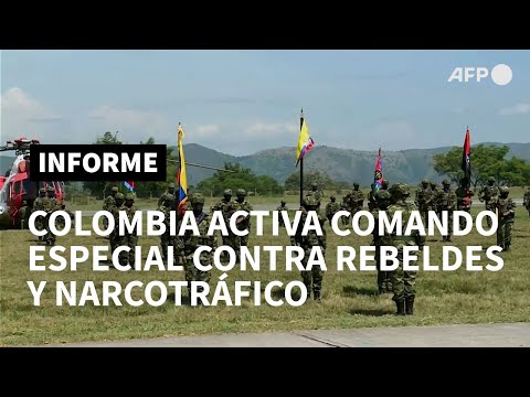 Colombia lanza fuerza de élite de 7.000 militares para luchar contra rebeldes y narcos | AFP