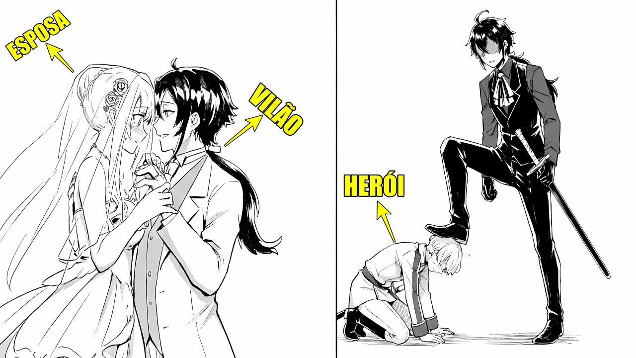 Reencarnou como o VILÃO do romance, roubou a ESPOSA perfeita e decidiu esmagar o HERÓI