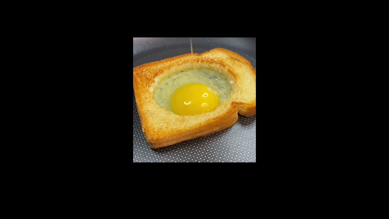 Easy Bread Hack Egg In A Hole Breakfast