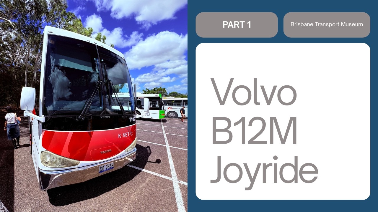 1109 Kinetic Volvo B12M Coach Concepts at the Brisbane Transport Museum (7 February 2026) #bus #btm