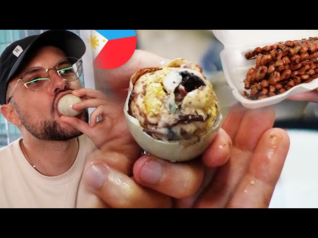 I eat BALUT (Duck Embryo) for the 1ST TIME in the PHILIPPINES (ft. @calvincastiel5663 @Jayyhartmann) class=