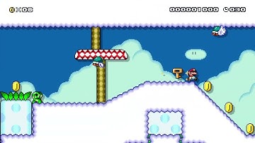 □■ Sky Sails ■□ Super Mario Maker 2 Level Code: QFS-Q9X-4BG