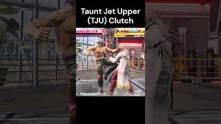 Bryan Taunt Jet Upper (TJU) in Ranked Match  #tekken #tekken8 #gaming #combo