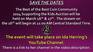 GET READY FOR ONE OF THE BIGGEST AUCTIONS IN THE COIN COMMUNITY! 2024 SUPPORTING THE KIDS #SHESHOP by Live Coin Q & A   187 views 2 months ago 3 minutes, 8 seconds