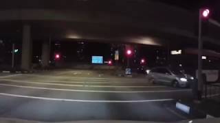 22may2019  silver honda stream ignoring redlight at junction of bishan road & got served by sbs bus