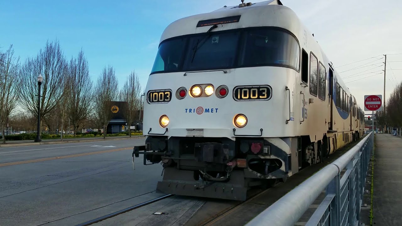 TriMet WES Commuter Trains (Jan. - Feb. 2021)