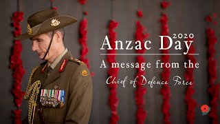 Anzac Day 2020 - Families thanked for their sacrifice.