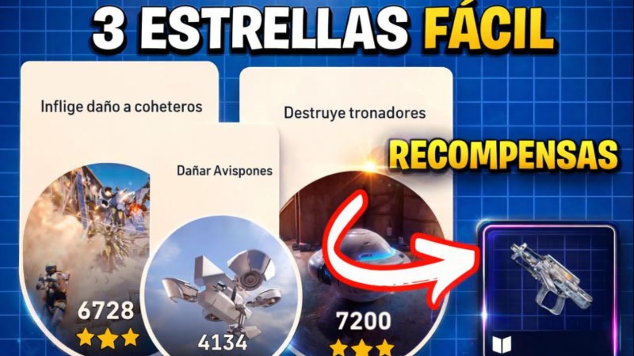 PRUEBAS SEMANALES 3 ESTRELLAS Fácil | Arc Raiders GUIA ( Inflige Daño a Coheteros )