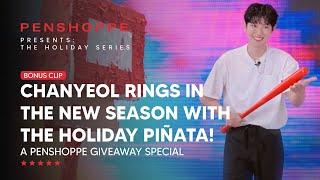 Press play and have a good time with CHANYEOL as he rings in a new season with a holiday piñata 🪅