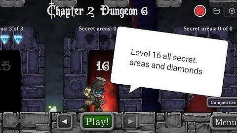 Magic rampage level 16 || Chapter 2 dungeon 6 all secret areas and diamonds