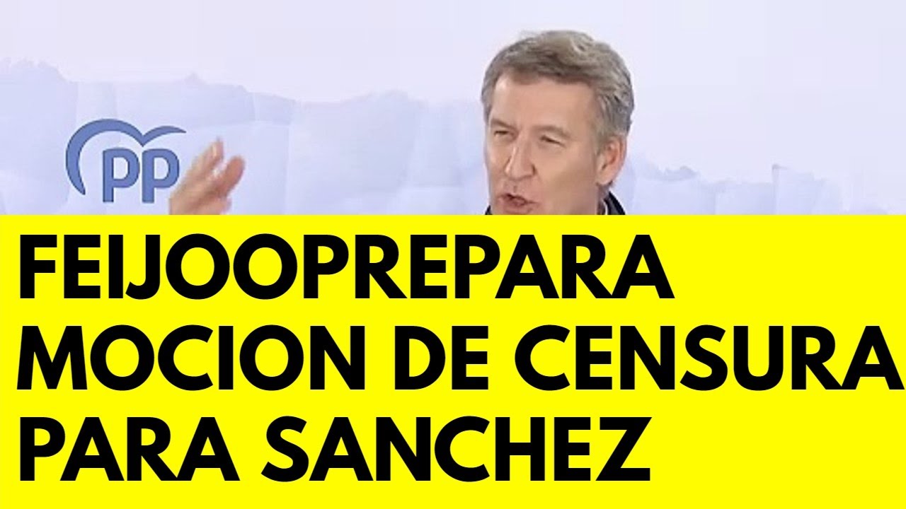 Feijóo presiona a lo socios de Sánchez para la moción de censura ...