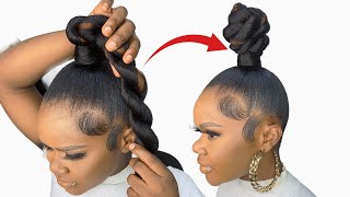 Quick and Easy Hairstyle Using Braid Extension/ Beginner Friendly