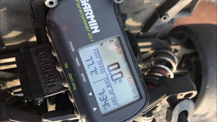 Arrma Infraction 6s first speed run 77.7mph