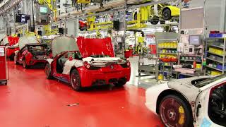 Ferrari Factory    Assembly line Supercars Production process