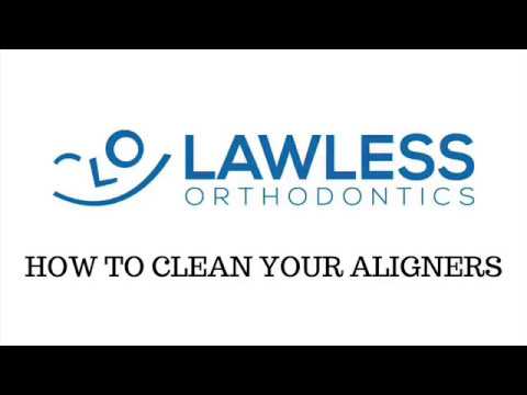 HOW TO CLEAN YOUR ALIGNERS - YouTube