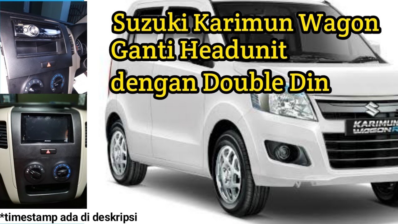 Install the Suzuki Karimun Wagon Headunit and Reverse Camera || Tutorial and how to install