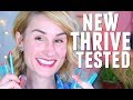 I KNOW I LOOK CRAZY 😂 NEW THRIVE LIPLINERS TESTED | Vegan + Cruelty Free GRWM