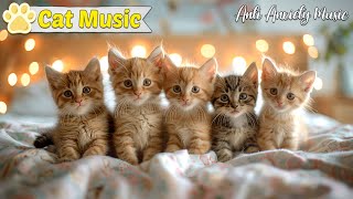 24 Hours Of Music For Cat Deep Sleep  Heal Stress For Cat Soothing Piano Stress Relief, Relaxing