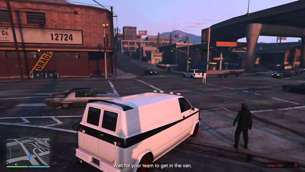 Gta online messing around with friends - YouTube